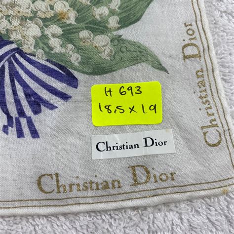 christian dior handkerchief price